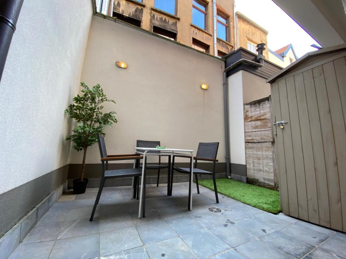 Modern Cozy Studio With Backyard Anvers Exterior foto